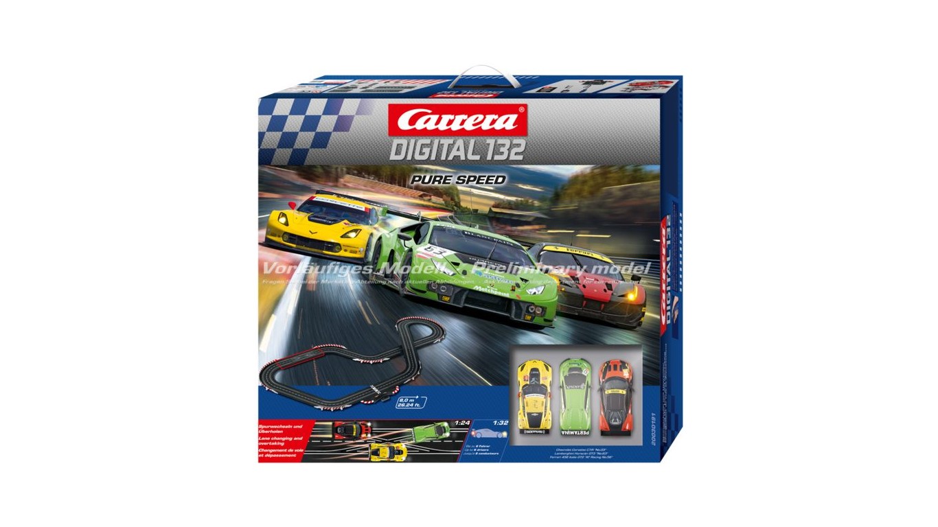 Carrera DIGITAL 132 30191 Pure Speed Set - Slot Car-Union