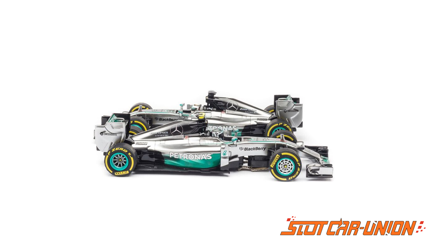 88373 Spare Parts for Mercedes-Benz F1 W06L.Hamilton Carrera GO!! No.44