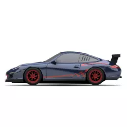 Scalextric C1343 Porsche Power-Slide Set