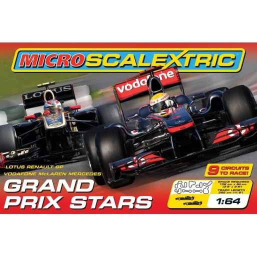 Micro Scalextric G1091 Coffret Grand Prix Stars