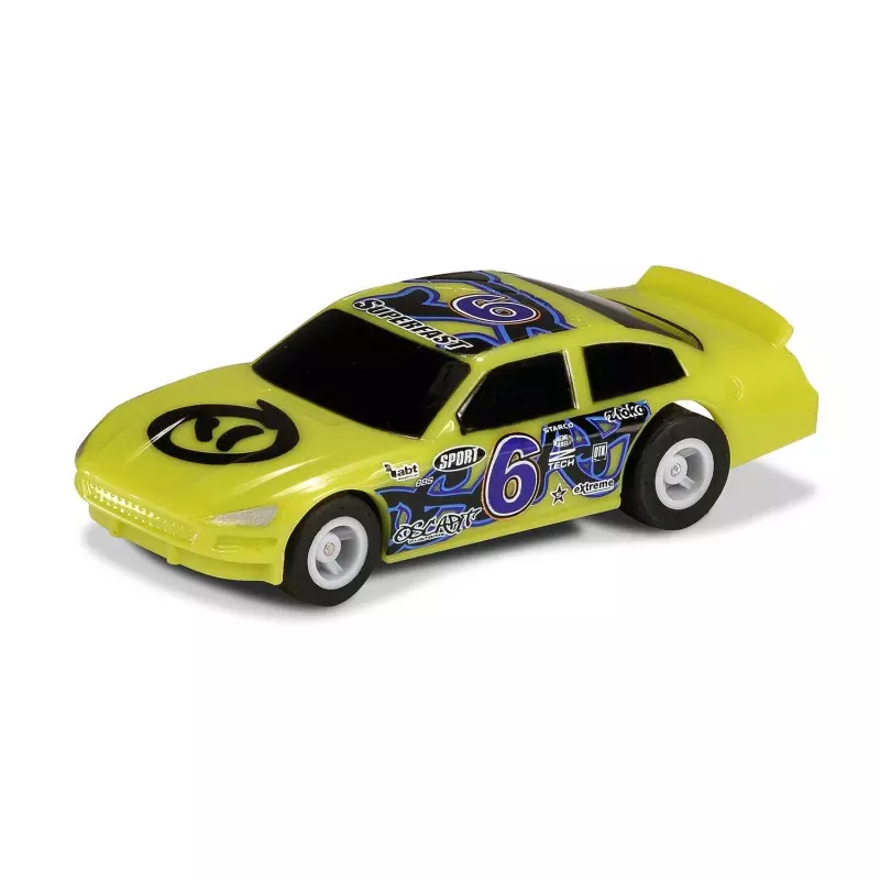 Micro Scalextric G2158 Micro US Stock Car, Green 6