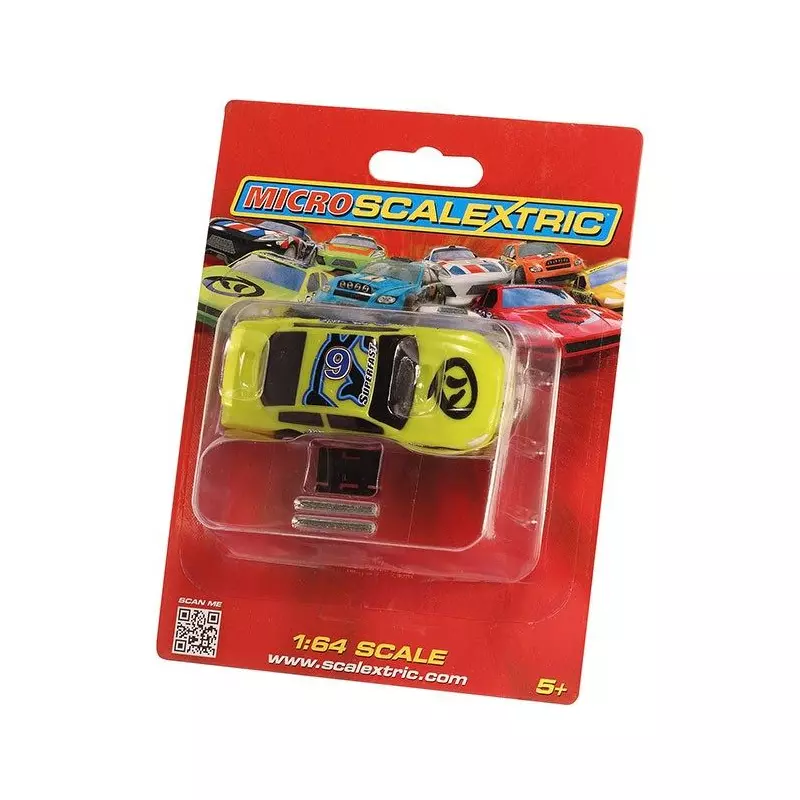 Micro Scalextric G2158 Micro US Stock Car, Green 6