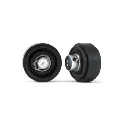 Slot.it PA73as Ø16.5mm plastic assembled front wheels for 4WD system x2