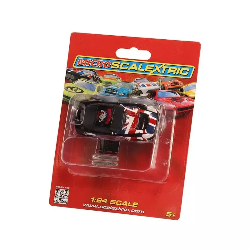 Micro Scalextric G2159 Micro GT Car Black 26 Slot Car Union