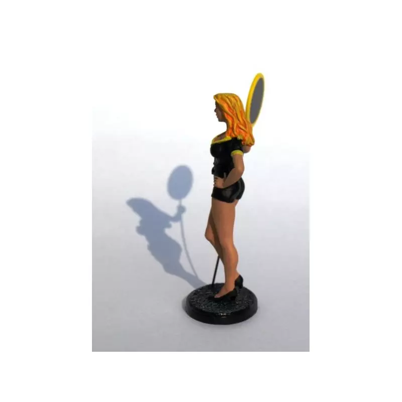 LE MANS miniatures Figurine Lisa, hôtesse de piste