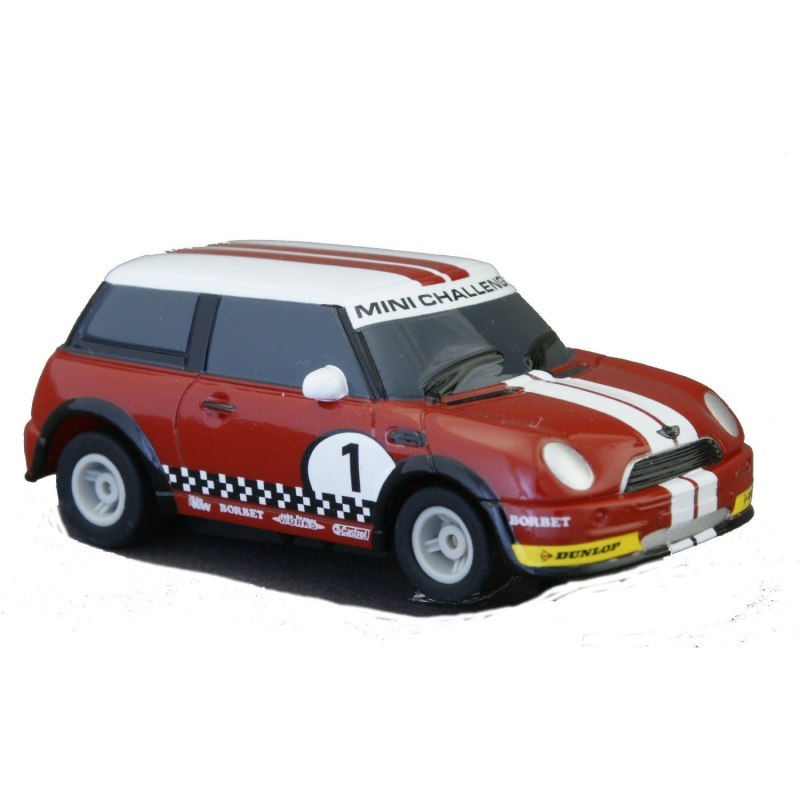 Micro Scalextric G2139 Mini Cooper, Red 1