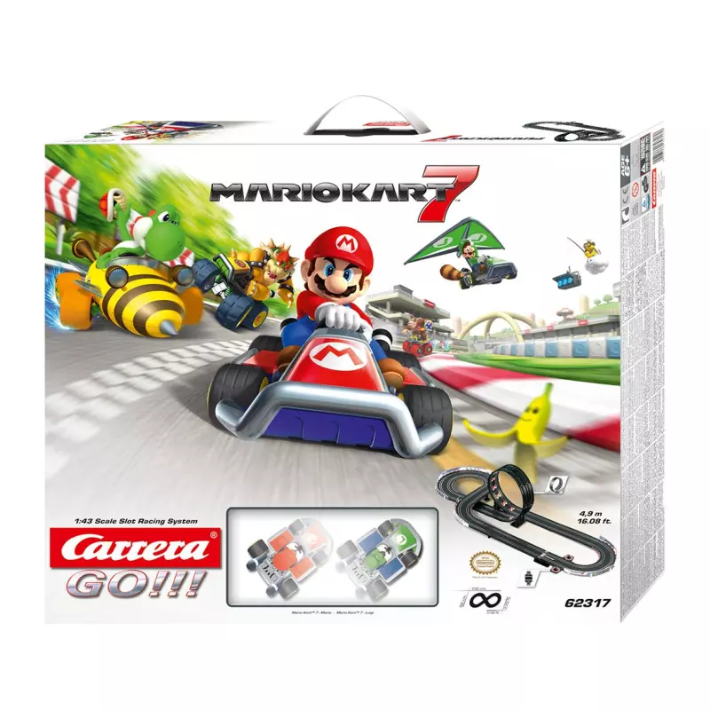Coffret Circuit Carrera Go !!! Nintendo Mario Kart 7 1/43 chez