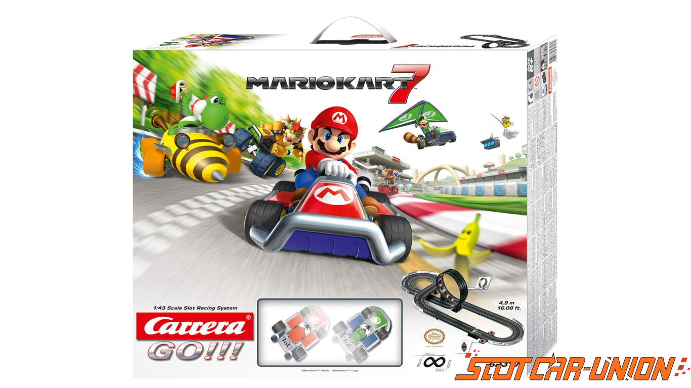 Carrera GO!!! 62317 Coffret Nintendo Mario Kart 7 - Slot Car-Union