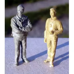 LE MANS miniatures Figurine Commissaire technique et contrôleur