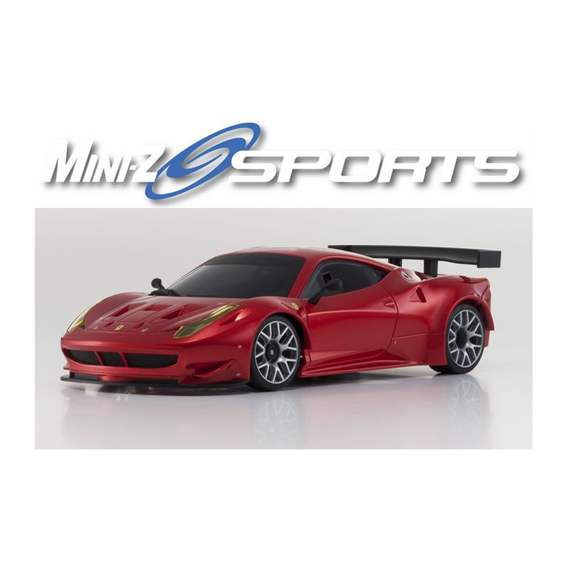 Kyosho Mini-Z MR03 Sports FERRARI 458 ITALIA GT2 RED CHROME (W-MM/KT19)