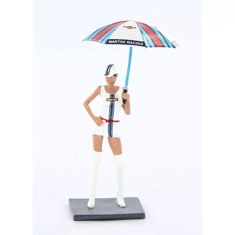 Sideways SWFIG/005 Figure Estelle Martini Racing + Umbrella