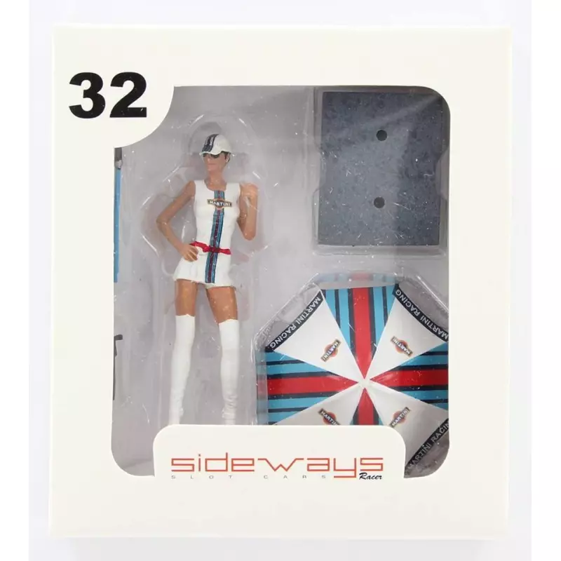 Sideways SWFIG/005 Figurine Estelle Martini Racing + Ombrelle