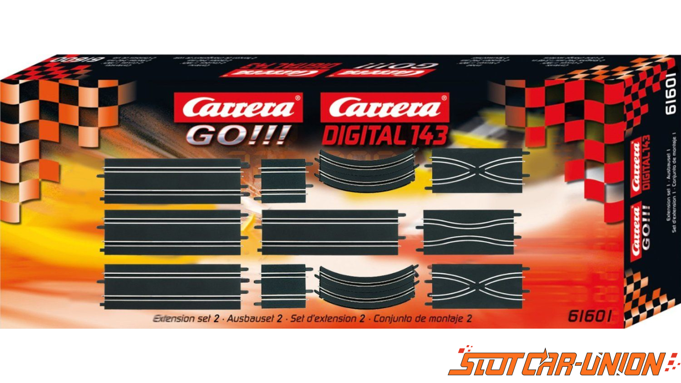 Carrera Go!!! - Accessoires pour circuit - 1/43 eme analogique - Kit  d'extension 1 : : Jeux et Jouets