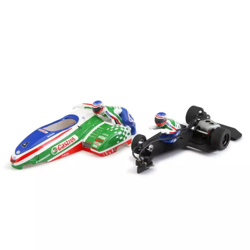 BRM Slot Sidecar Castrol n.4 1/18