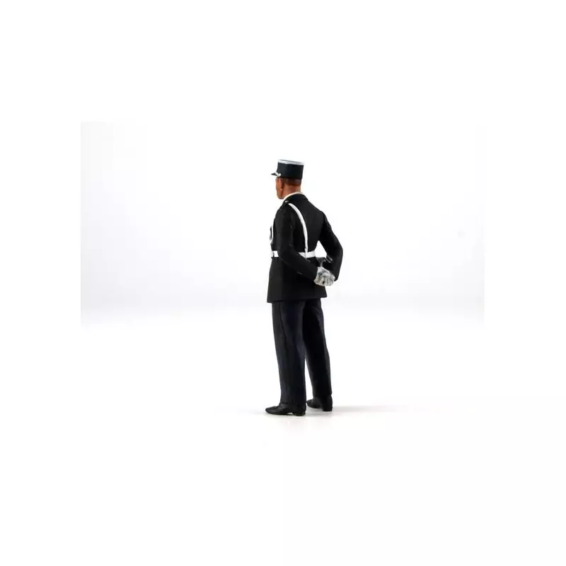 LE MANS miniatures Figurine Lucien, policier des années 50