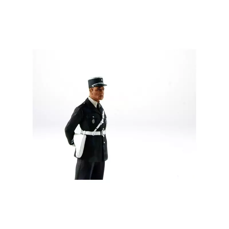 LE MANS miniatures Figurine Lucien, policier des années 50