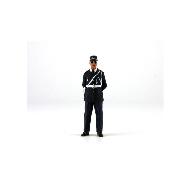                                     LE MANS miniatures Figure Marcel, French policeman of the 50's