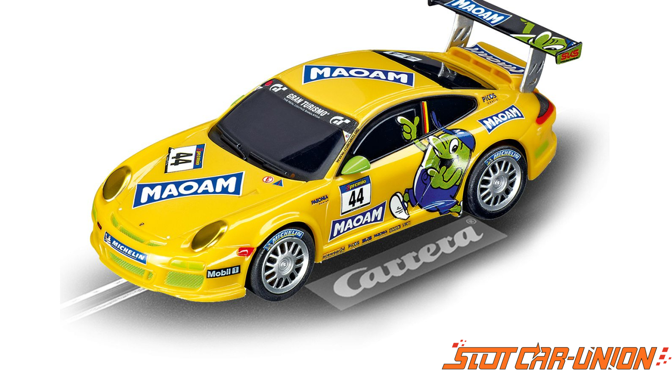 Carrera Carrera GO 61289 Porsche GT3 Cup "Maoam Racing No.44" 1:43 Slotcar Auto GO Plus 