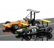 Scalextric C3589A Winged Legends Brabham BT26A & McLaren M7C