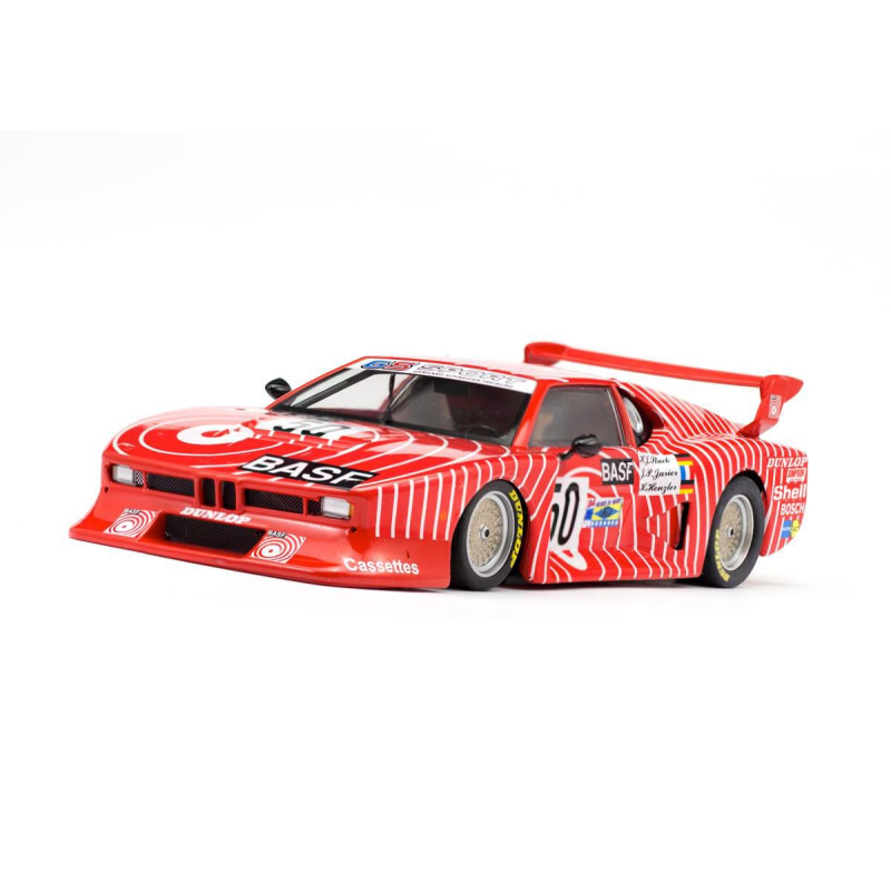                                     Scaleauto SC-6049 BMW M1 Gr.5 24h LeMans 1981 n.50 BASF Cassetten Team GS Sport