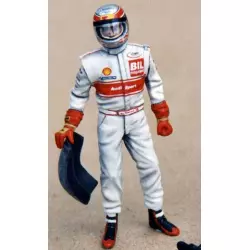 LE MANS miniatures Figure Audi Standing & waiting for taking over