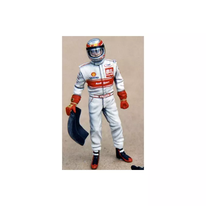  LE MANS miniatures Figure Audi Standing & waiting for taking over