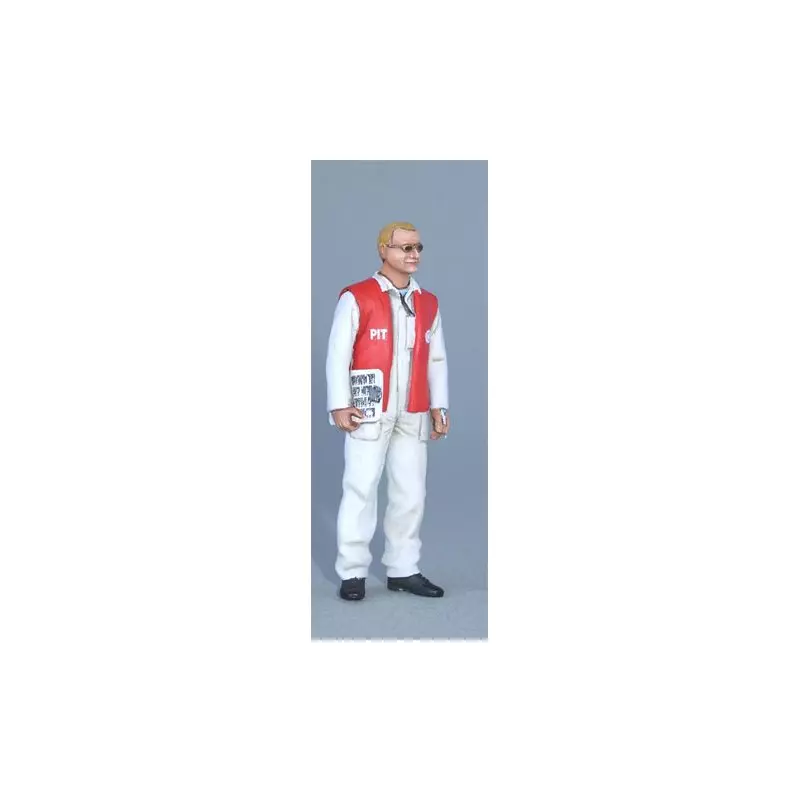 LE MANS miniatures Figurine Commissaire de stand