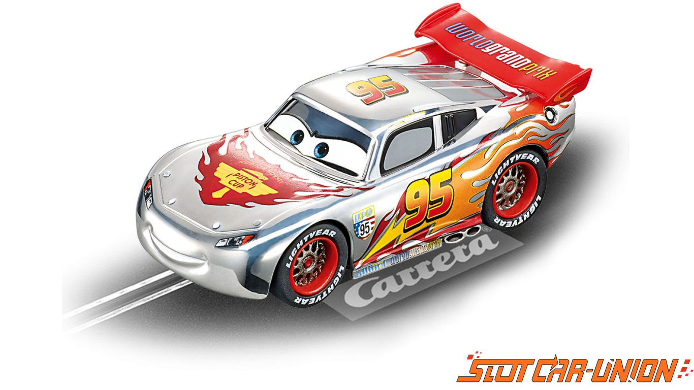 Carrera GO 61292 Disney Pixar Cars Silver "Francesco Bernoulli" 1:43 Auto Plus 