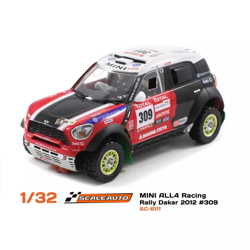 Scaleauto SC-6111 MINI All4 Racing Rally Dakar 2012 n.309