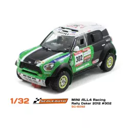 Scaleauto SC-6092 MINI All4 Racing Rally Dakar 2012 n.302 Winner Series