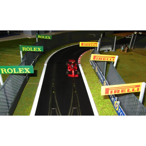 Slot Track Scenics Panneaux Publicitaires 1 (Rolex + Pirelli)