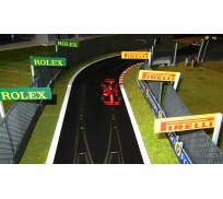 Slot Track Scenics Panneaux Publicitaires 1 (Rolex + Pirelli)