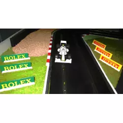 Slot Track Scenics Panneaux Publicitaires 3 (Rolex + Pirelli)