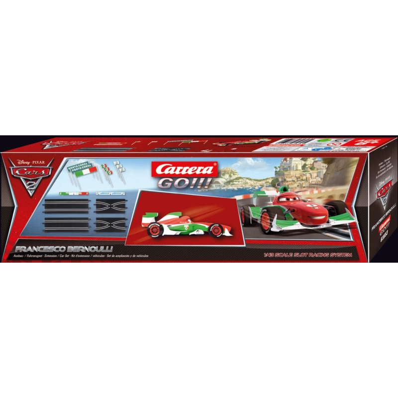 Carrera GO!!! 61653 Disney/Pixar Cars Kit d'Extension Francesco Bernoulli