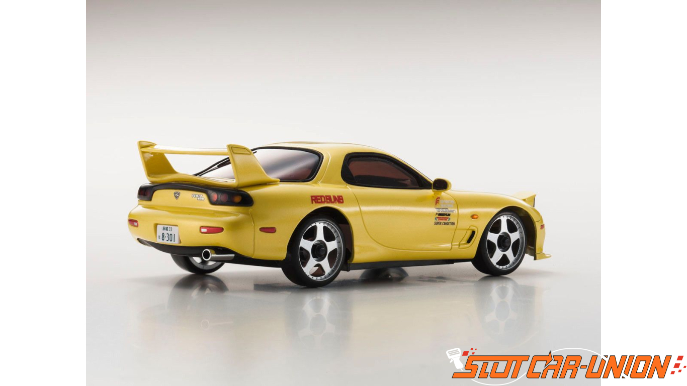 Kyosho Mini Z Ma0 Sports 4wd Mazda Rx7 Fd3s Yellow Kt19 Initial D Slot Car Union