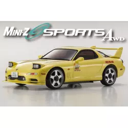 Kyosho Mini-Z MA020 Sports 4WD Initial-D Mazda RX7 FD3S (KT19)