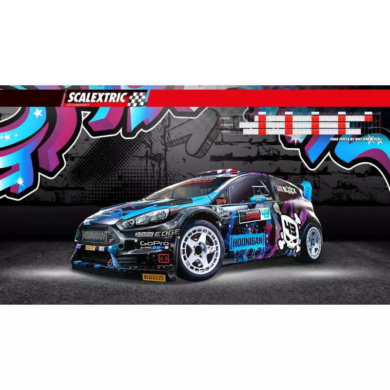 SCX Ford Fiesta RS WRC "ST-RX43" A10209X300