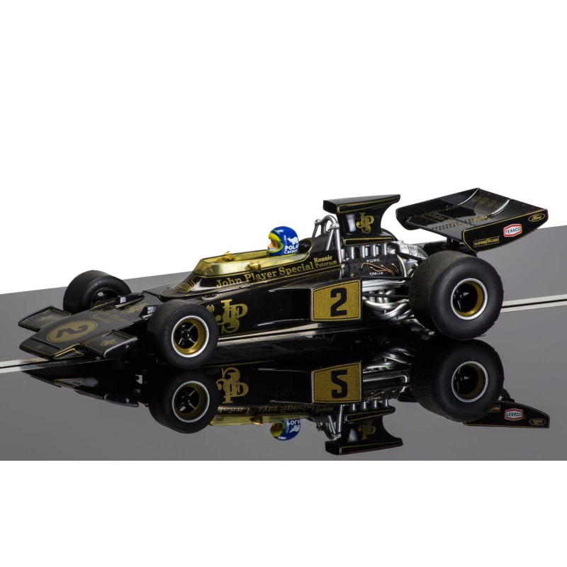                                     Scalextric C3703A Legends Team Lotus 72 (black/gold)