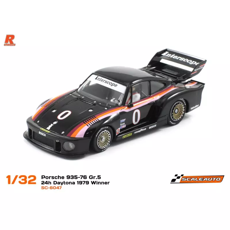 Scaleauto SC-6047R Porsche 935-76 Gr.5 24h Daytona 1979 Winner Interscope Racing