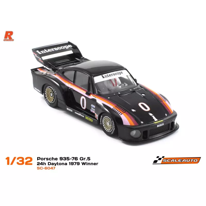 Scaleauto SC-6047R Porsche 935-76 Gr.5 24h Daytona 1979 Winner Interscope Racing