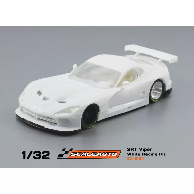 Scaleauto SC-6134 SRT Viper GTS-R White Racing Kit