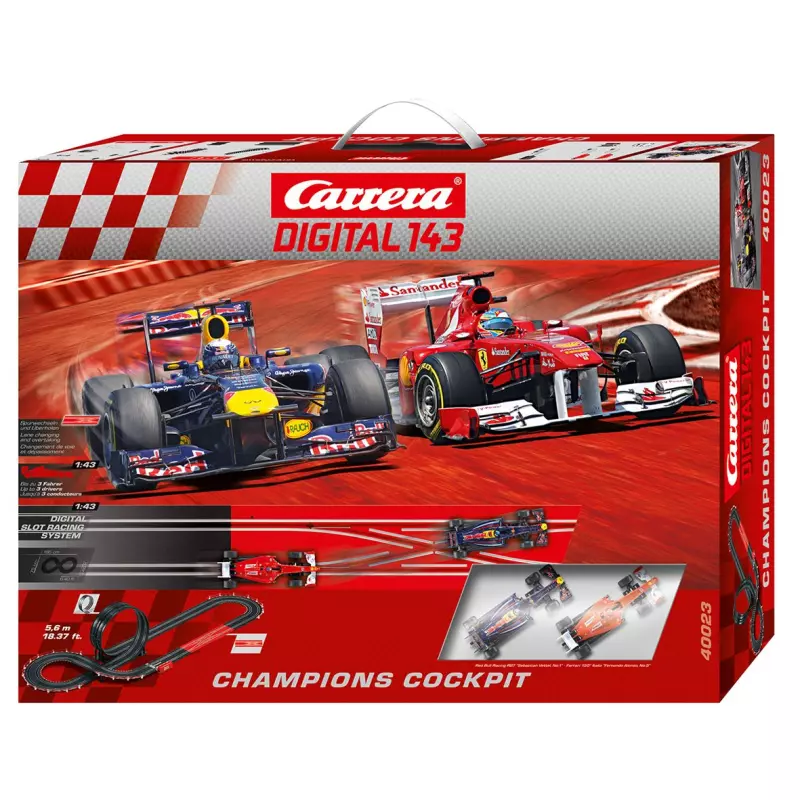 Carrera DIGITAL 143 40023 Champions Cockpit Set