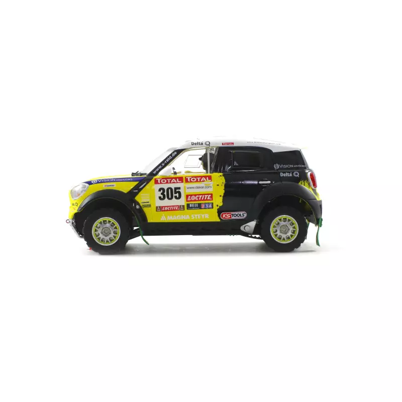 Scaleauto SC-6093 MINI All4 Racing Rally Dakar 2012 n.305 Nani Roma 2nd Place