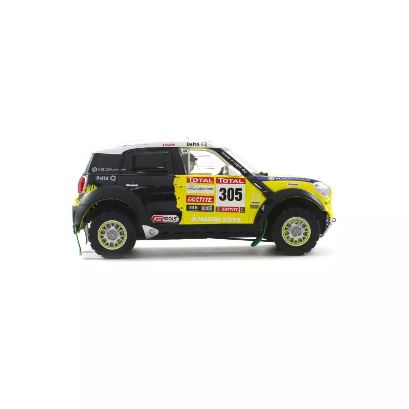 Scaleauto SC-6093 MINI All4 Racing Rally Dakar 2012 n.305 Nani Roma 2nd Place