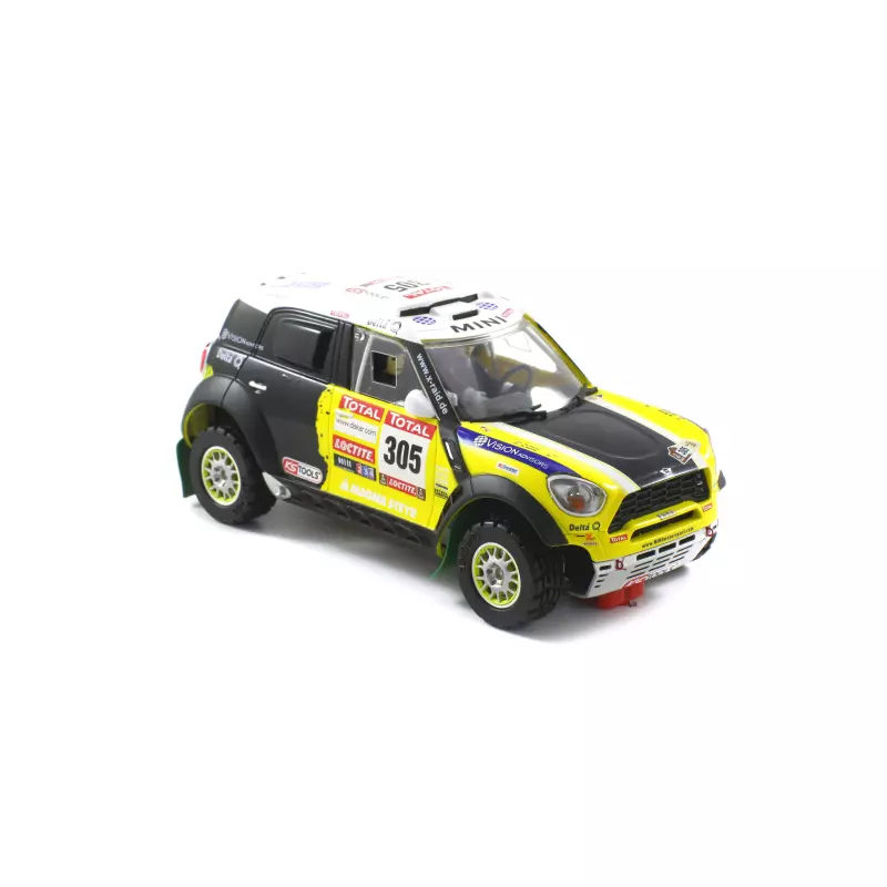Scaleauto SC-6093 MINI All4 Racing Rally Dakar 2012 n.305 Nani Roma 2nd Place