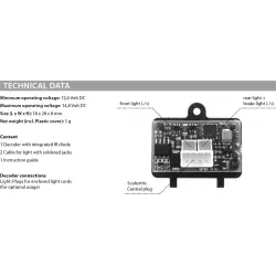 Carson 500707130 Puce Digitale (EasyFit) Scalextric pour Carrera DIGITAL 132