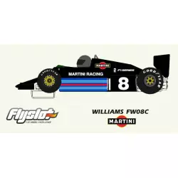 Flyslot 040301 Williams FW08C Martini Edition