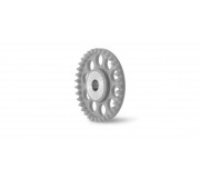 Scaleauto SC-1107 Nylon crown Gear 37th.  M50 with 2xM2 screws for 3mm. Axle (black)