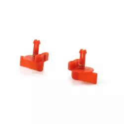 Scaleauto SC-1621 Guide Clip-in Home Rally guide 7mm blade.with suspension. Direct replacement for Ninco cars