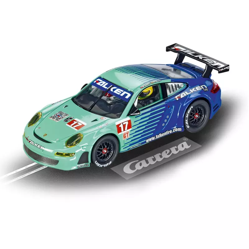 Carrera DIGITAL 132 30642 Porsche GT3 RSR 2009, Team Falken No.17